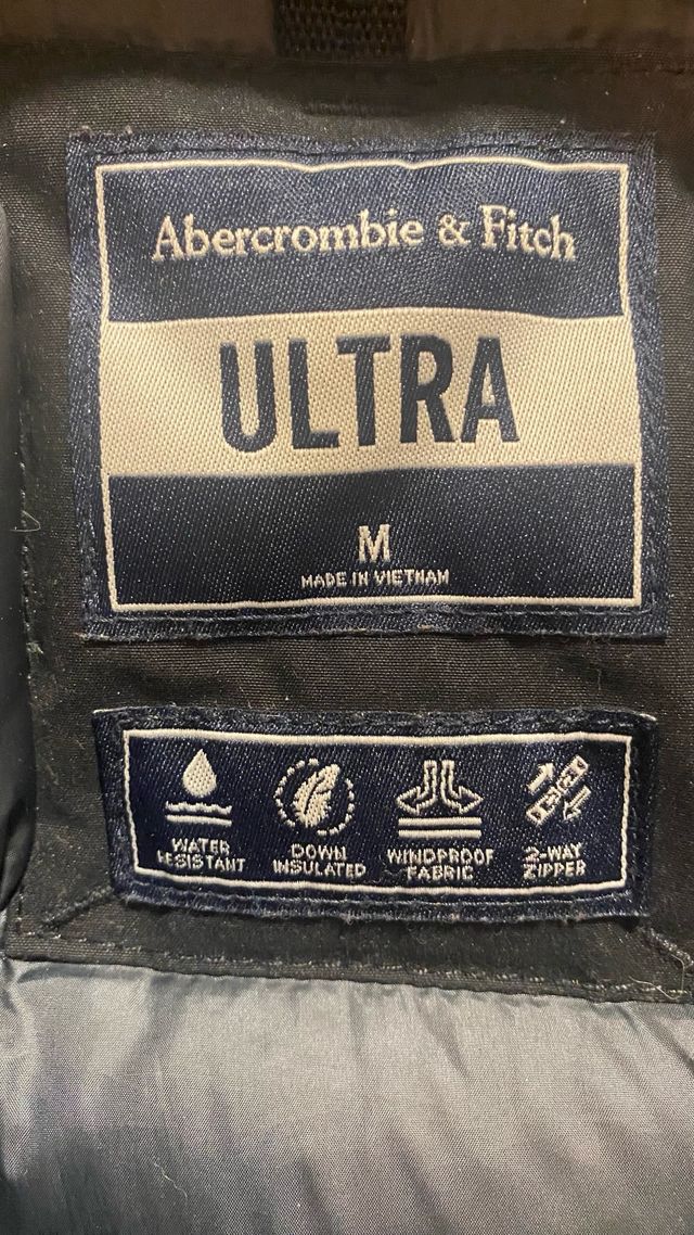 Abercrombie & Fitch Parka uomo nero