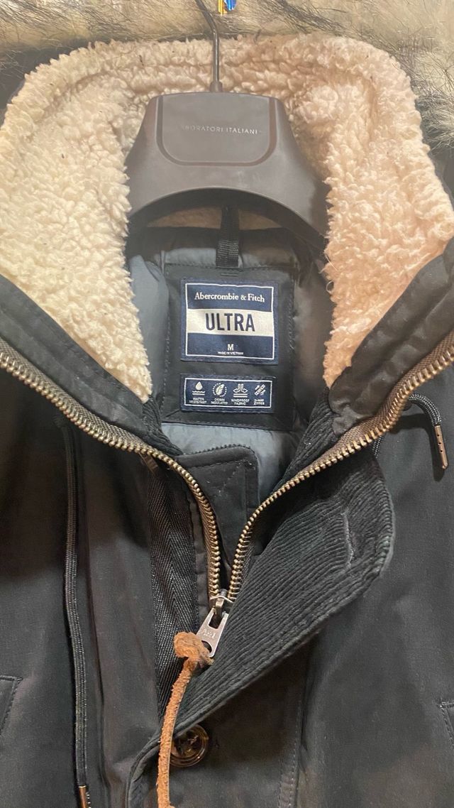 Abercrombie & Fitch Parka uomo nero