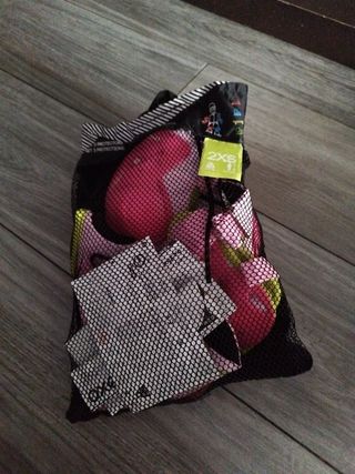 Bolsa y protección para patinar
