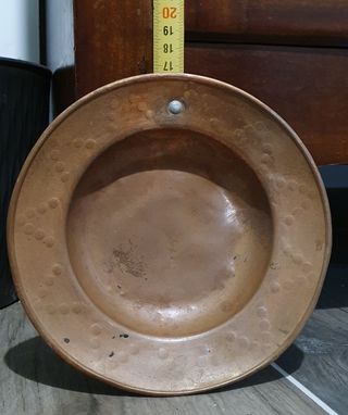 Piatto di rame antico