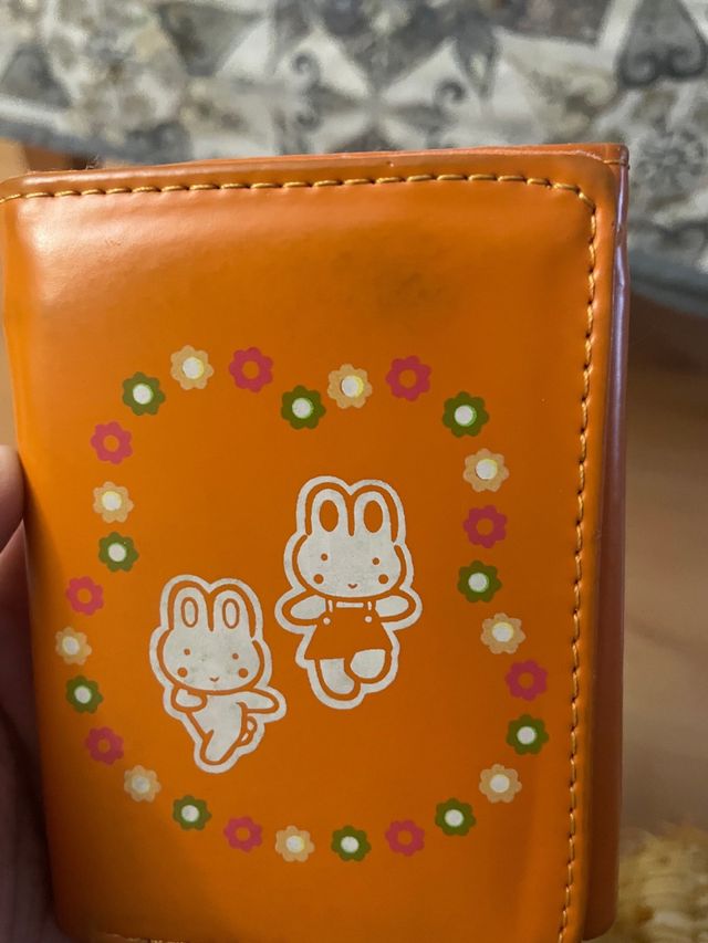 Carteira Infantil Laranja