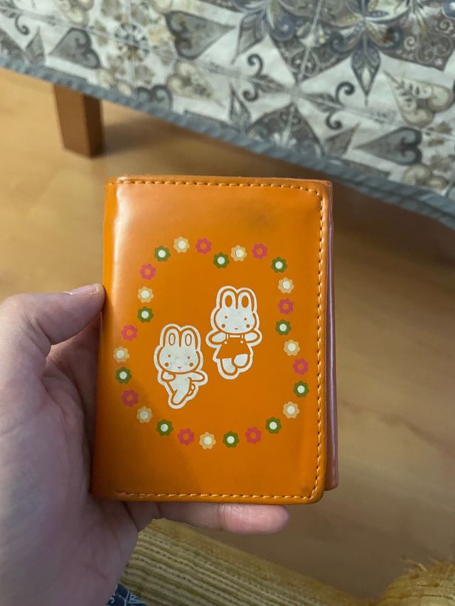 Carteira Infantil Laranja