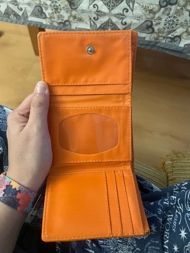 Carteira Infantil Laranja