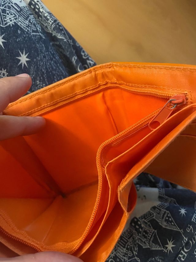 Carteira Infantil Laranja