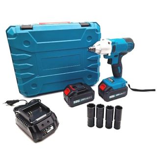 avvitatore bulloni ad impulsi a doppia batteria