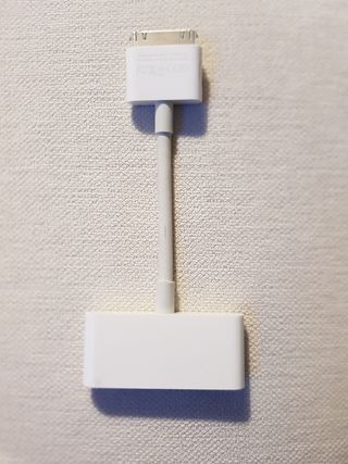 Apple adaptador AV a HDMI de 30 pines.