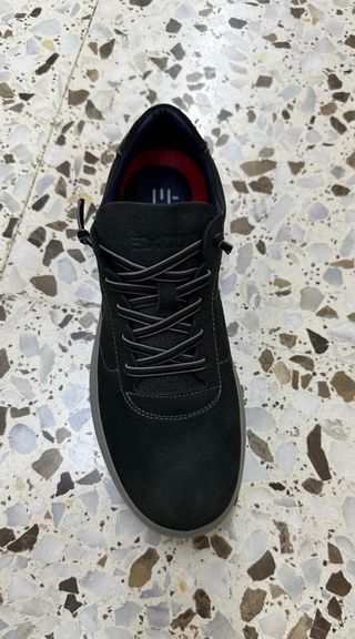 Casual zapatos deportivos piel negro azul kaki taupe hielo rojo y amarillo del 39 al 46