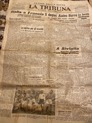 giornali del 1936/39