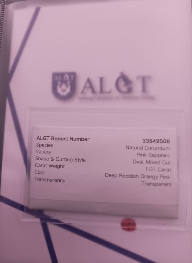 Piedra preciosa Zafiro