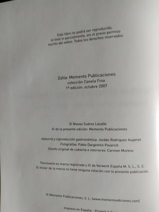 Libros de cocina Thermomix