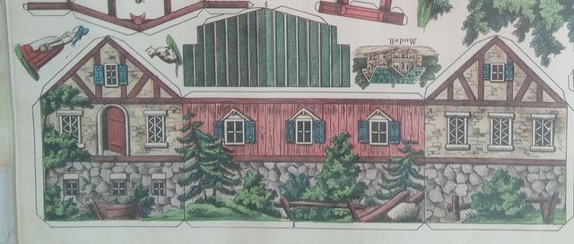 Lote 2 recortables litografías alemanas