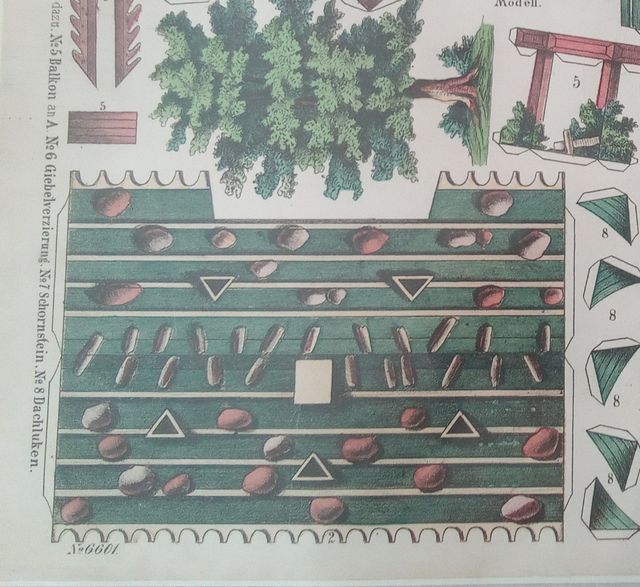 Lote 2 recortables litografías alemanas