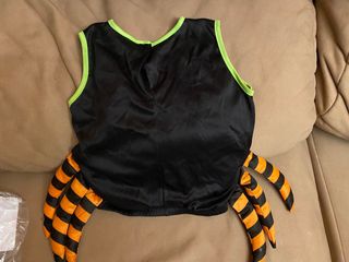 disfraz de araña. talla 4-6 años