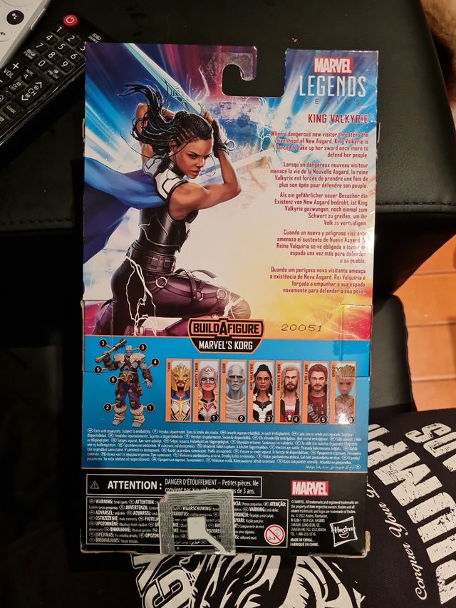 Figura Marvel Legends Rey Valkirya