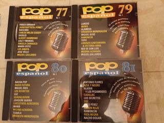 Lote CDs Pop Español