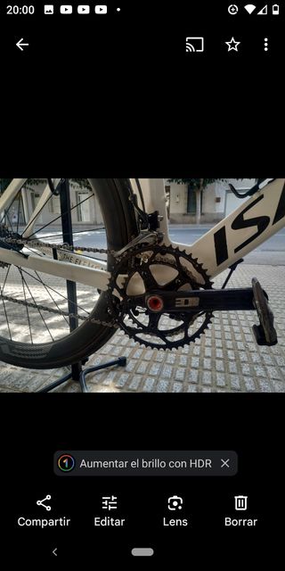 Bicicleta de triatlón.