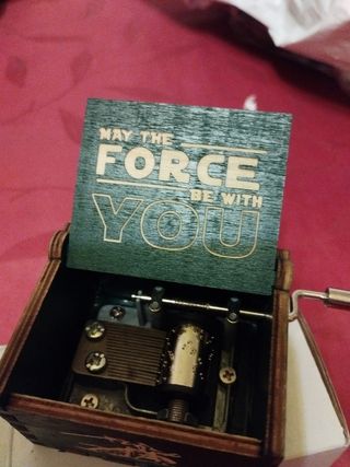 Caja musica star wars