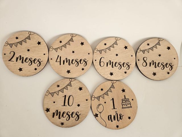 Cumplemeses personalizados para bebes