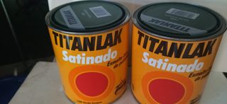 Liquidación: laca de poleuretano Titanlak