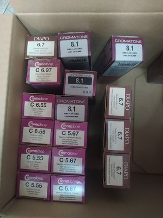 Tintes Montibello Cromatone y Diapo