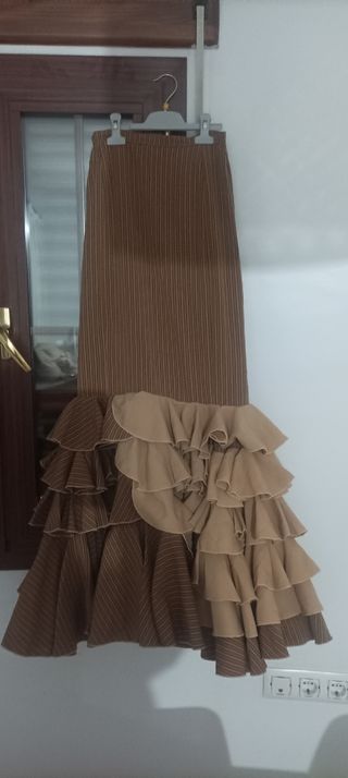 Falda de flamenca