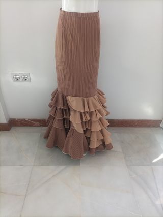 Falda de flamenca