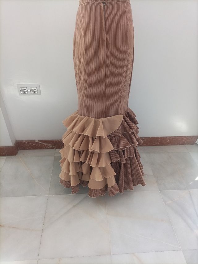 Falda de flamenca