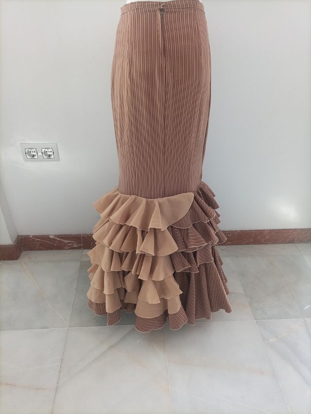 Falda de flamenca