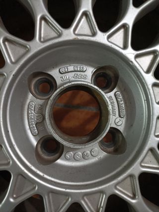 Llantas bbs 4x100 15 pulgadas