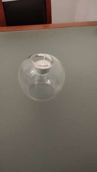 Base para vela de vidro