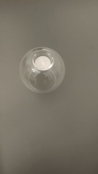 Base para vela de vidro