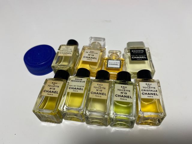 Lote miniaturas de perfume coleccionable