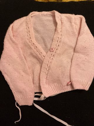 Maglioncino 1-3 mesi fatto a mano