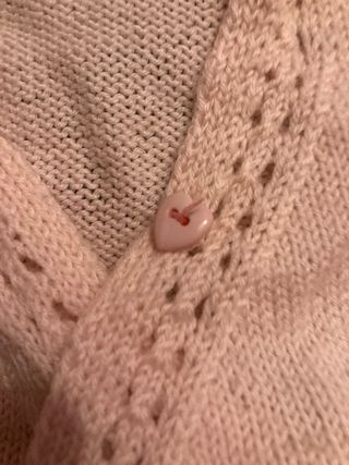 Maglioncino 1-3 mesi fatto a mano