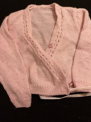 Maglioncino 1-3 mesi fatto a mano