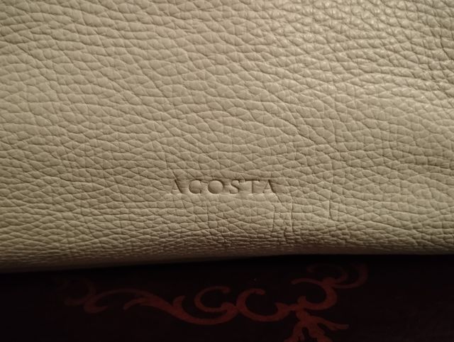Bolso Acosta de piel. De mano.