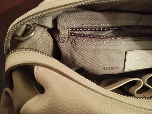 Bolso Acosta de piel. De mano.
