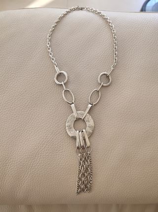 Lote de tres collares de bisuteria