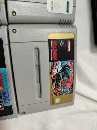 SNES super Nintendo varios. Los 3 que quedan 15€