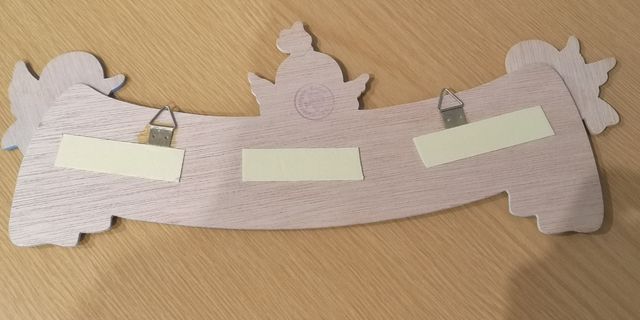 Cartel para puerta habitación niña