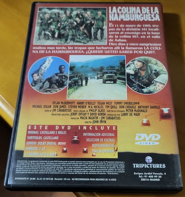DVD LA COLINA de la HAMBURGUESA