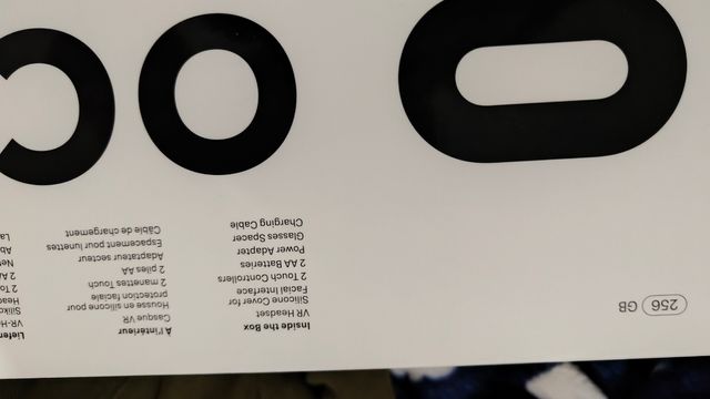 Obiettivi Oculus Quest 2 256 GB