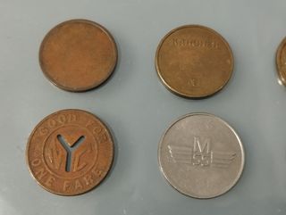 Monedas y Fichas para colección