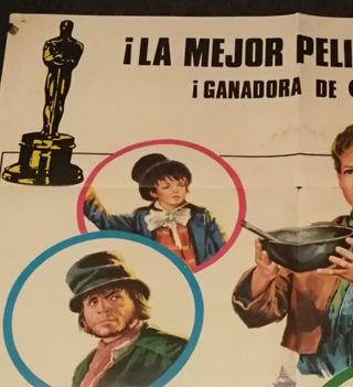 Cartel cine 1969 OLIVER!