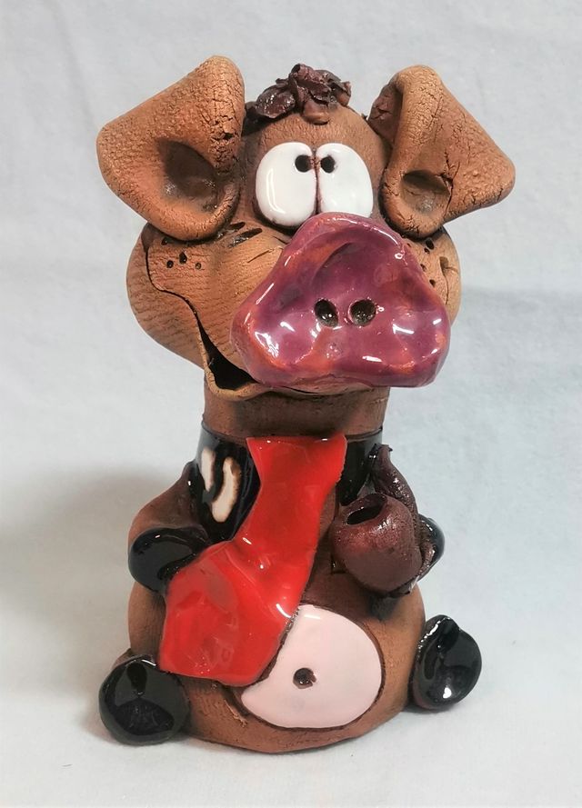 CERDITO. QUEMADOR DE CONOS DE INCIENSO