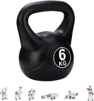 Kettlebell da palestra russa da 6 kg