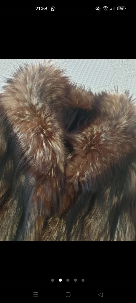 Abrigo PIEL AUTENTICO MARMOTA