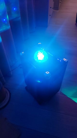Altavoz Bluetooth, Karaoke, Luces, Microfonos