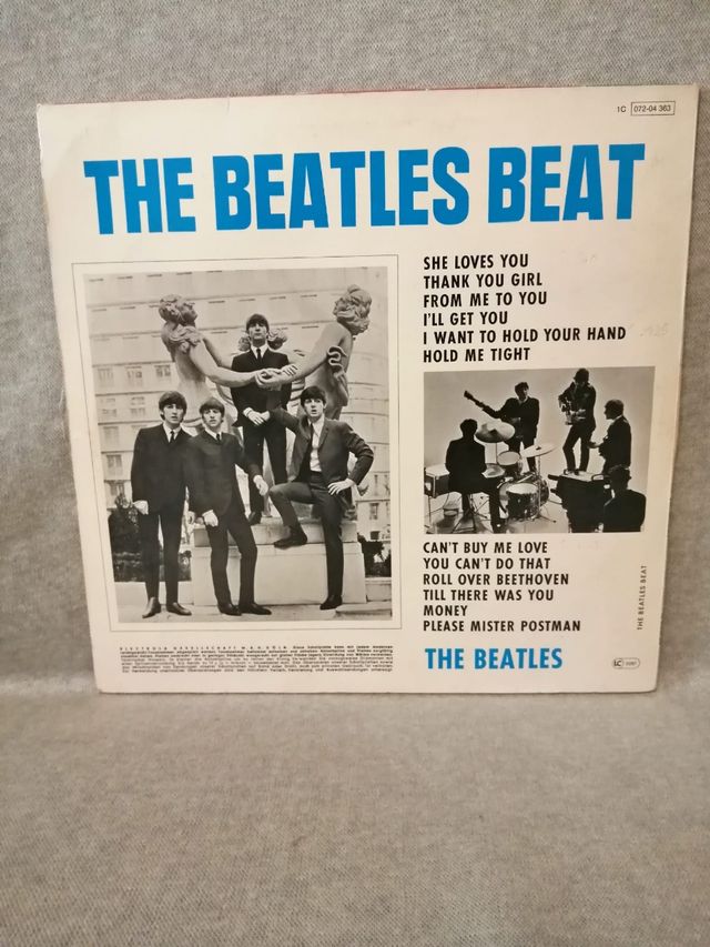 LP 1964 The Beatles BEAT - Sólo en Alemania