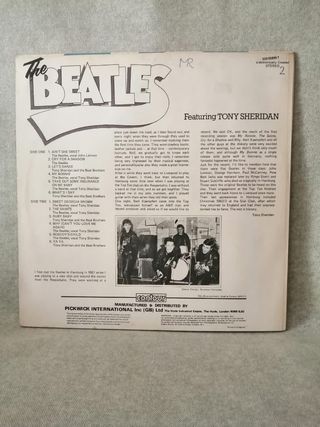 LP 1976 🇬🇧 The Beatles FEATURING TONY SHERIDAN